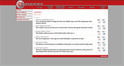 Desktop Screenshot of history.pth.net.pl